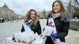 Rozdaliśmy pączki mieszkańcom Lublina