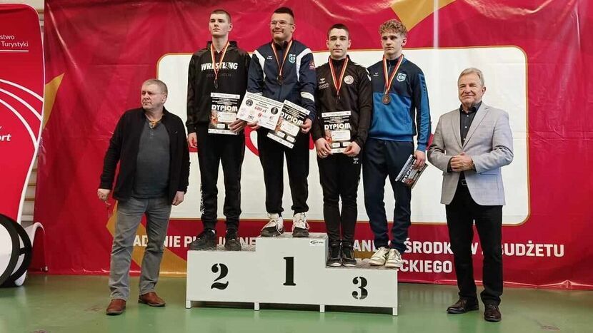 Michał Woźniak z Cementu-Gryfa Chełm wywalczył srebrny medal podczas Pucharze Polski kadetów