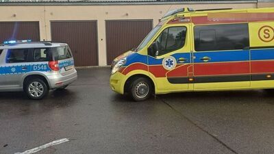Karetka się popsuła, do akcji włączono radiowozy