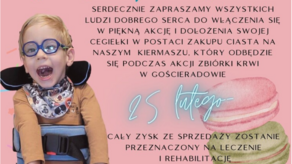 Oddaj krew, kup ciasto i pomóż wyleczyć Pawełka