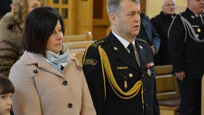 Pełnił służbę ponad 30 lat. Jest już emerytem. Wiele wzruszeń na pożegnaniu komendanta