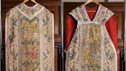 To jeden z najstarszych ornatów w Lublinie. Nazywają go białym krukiem