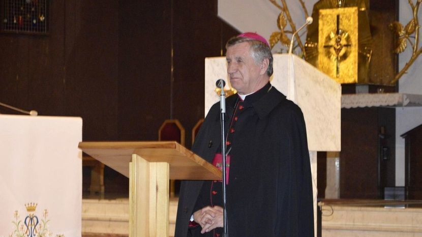 Arcybiskup Andrzej Dzięga od 2016 roku jest honorowym obywatelem Radzynia Podlaskiego