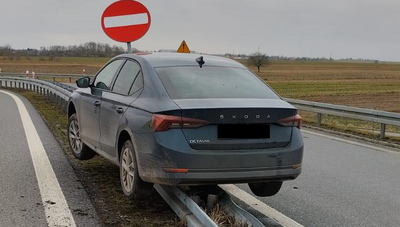Tak zakończył jazdę skodą 49-letni lublinianin