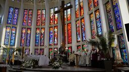 Powiązanie miasta Dęblin z postacią św. Jana Pawła II ogłoszono w miejscowym kościele pw. św. Piusa V. Następnym krokiem ma być powstanie pomnika papieskiego patrona