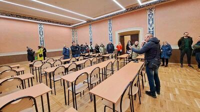 Setki zwiedzających w Akademii Zamojskiej. Wiele osób odeszło z kwitkiem