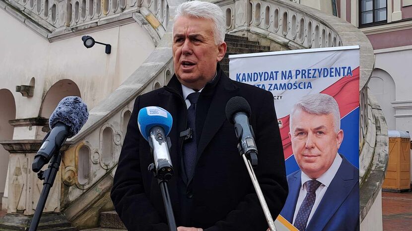 O starcie w wyborach swojego syna poseł Sławomir Zawiślak poinformował w poniedziałek, gdy ogłaszał swoje kandydowanie na prezydenta Zamościa