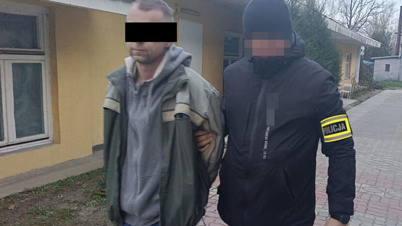 43-latek z gminy Biała Podlaska był poszukiwany za zniszczenie mienia oraz naruszenie miru domowego