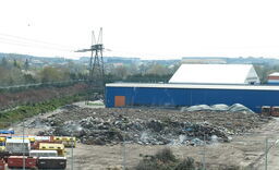 Sortownia śmieci przy ulicy Metalurgicznej w Lublinie