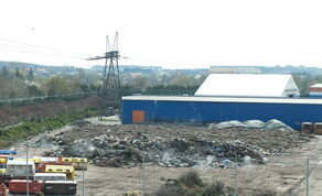 Sortownia śmieci przy ulicy Metalurgicznej w Lublinie