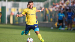 Patryk Małecki zdobył w tym sezonie pięć goli dla Avii. Na wiosnę jeszcze nie pojawił się na boisku z powodu kontuzji kolana