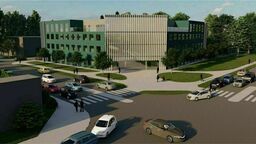 Wielki gmach urośnie obok starego. Samorząd wybrał lokalną firmę, a nie dużego gracza 