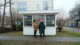 Niezwykły kiosk staną na Węglinie