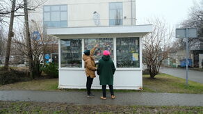 Niezwykły kiosk staną na Węglinie