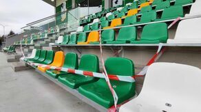 Część miejsc jest wyłączona z użytku 