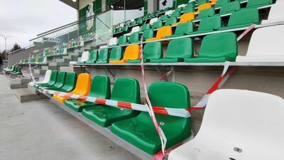 Część miejsc jest wyłączona z użytku 