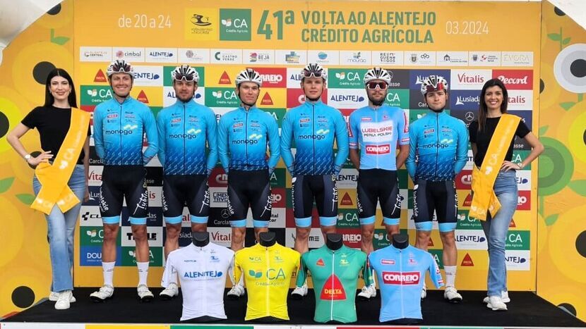 Kolarze Lubelskie Perła Polski Cycling Team pokazali się w Portugalii z fantastycznej strony