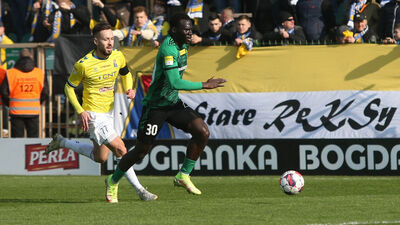 Souleymane Cisse w poniedziałek zobaczył czerwoną kartkę, a jego koledzy nie zdołali utrzymać do końca korzystnego rezultatu