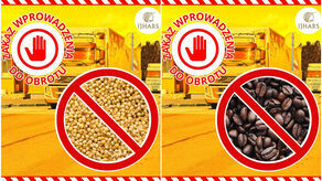 Tym razem kawa i proso. Kolejne produkty z Ukrainy zatrzymane na granicy