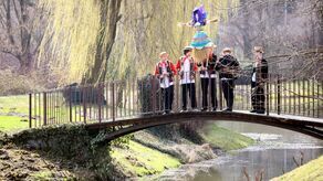 "Topienie Śmiecichy i Gaik" w Ogrodzie Botanicznym UMCS w Lublinie 