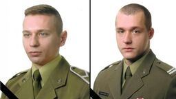 Śp. sierż. Mateusza Marzec (z lewej) i śp. kpr. Robert Jakub Jaworski 