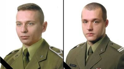 Śp. sierż. Mateusza Marzec (z lewej) i śp. kpr. Robert Jakub Jaworski 
