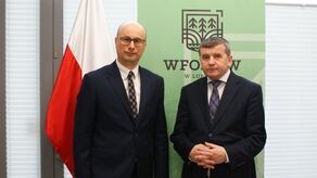  Andrzej Kloc (z lewej) i Stanisław Mazur