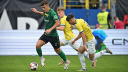 Egzon Kryeziu do Górnika Łęczna trafił latem 2022 roku z Lechii Gdańsk