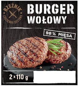 Burger wołowy wycofany ze sprzedaży. Mogą się w nim znajdować kawałki plastiku