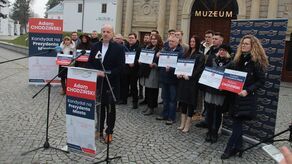 Bez "gumkowania historii". Kiedyś zastępca Stefaniuka - teraz walczy o prezydenturę 