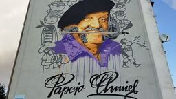 W Łukowie jest takie graffiti. Czy powstaną kolejne? 