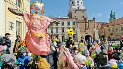 Przedszkolaki przywitały wiosnę