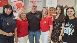 29 kwietnia br. podczas 40. akcji krwiodawstwa zorganizowanej przez Klub HDK "Dar Życia" przy Grupie Azoty Zakłady Azotowe "Puławy" S.A. zebrano blisko 50 litrów krwi pełnej