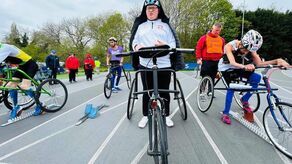 Wojciech Kukiełka podczas zawodów w brytyjskim Coventry wygrał wyścig na 100 metrów, deklasując swoich rywali