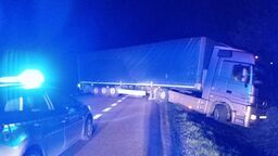 Za kierownicą TIR-a z dwoma promilami w organizmie