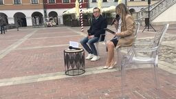 Krzesło przygotowane dla Rafała Zwolaka pozostało puste