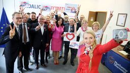 KO na finiszu kampanii wierzy w wygraną z PiS