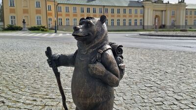 Pierwszy to Podróżnik. Niedźwiadki opanują lubelskie miasteczko 