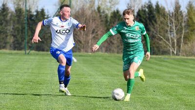 W sobotę Błękitni Obsza urwali punkty Hetmanowi Zamość