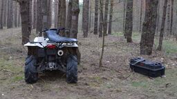 Mężczyzna wybrał się na przejażdżkę po lesie w okolicach Gozdu Lipińskiego w gminie Biszcza