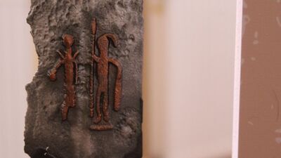 Jeden z eksponatów prezentowanych na wystawie