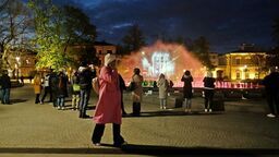 Próba generalna multimedialnej fontanny. Jak wypadła? 