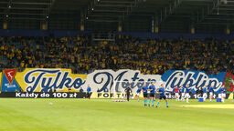 Tłumy na Arenie Lublin podczas meczu Motoru z Arką [zdjęcia kibiców]