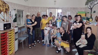 Wielkanoc w szpitalu. Przyszli goście, mieli prezenty