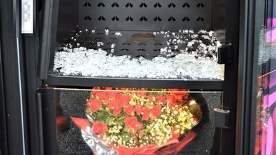 Kwiaty na przeprosiny z automatu. Nie kupił, tylko ukradł 