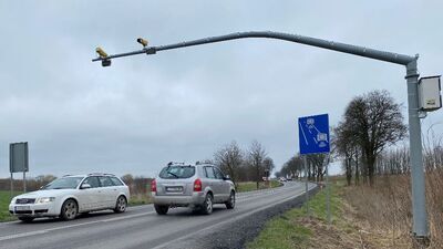 Na zdjęciu początek OPP na odcinku Łęczna-Turowola w ciągu DW 82