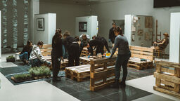 Ekologiczne meble z palet na Politechnice Lubelskiej