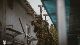 Ćwiczenia 21 Lubelskiego Batalionu Lekkiej Piechoty 