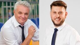 59-letni Roman Bytniewski (z lewej) w drugiej turze wyraźnie wygrał z dużo młodszym, 33-letnim Kamilem Krypskim. 