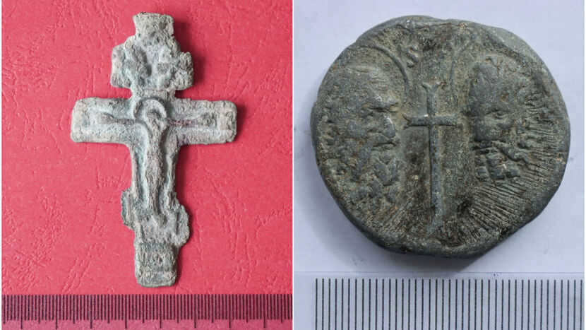 Bulla papieska z XVIII wieku i prawosławna ikona znalezione na Lubelszczyźnie